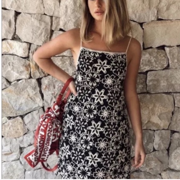 Zara Crochet Mini Dress - Picture 4 of 4